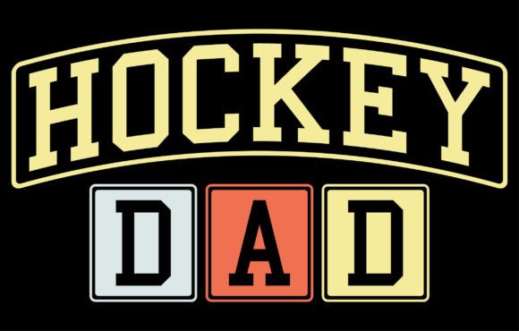 Celebrate the Rink Dad: A Bold Tee Design for Hockey Families