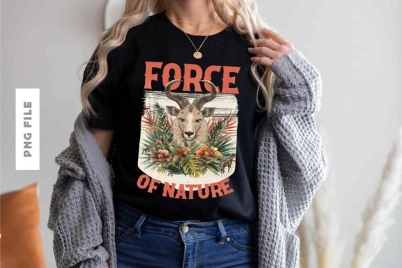 Force of Nature: A T-Shirt Design Built for Bold Statements