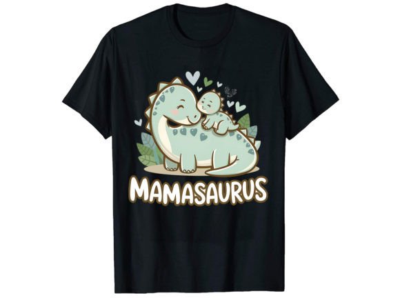 Mamasaurus Dinosaur T-Shirt Design: A Roar for Your Brand