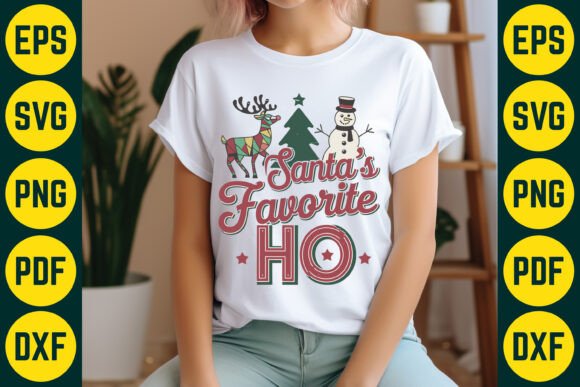 Santa's Favorite Ho: Snarky Christmas SVG for Holiday Crafts