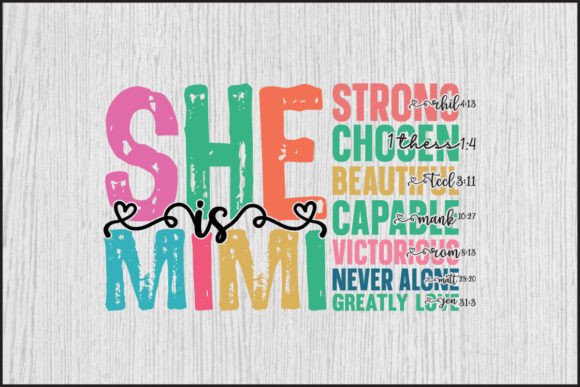 She is Mimi Mama Gigi Svg Png Design: The Ultimate Family Tribute Asset