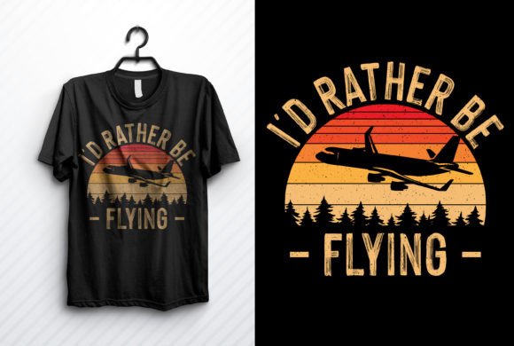 Soaring Above the Rest: The Pilot T-shirt Design Collection