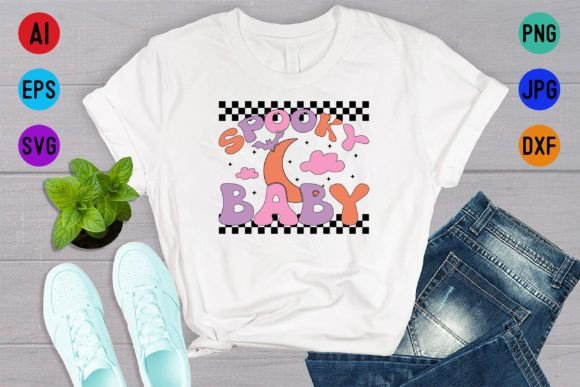 Spooky Babe: Crafting the Perfect Halloween Kids Shirt Design