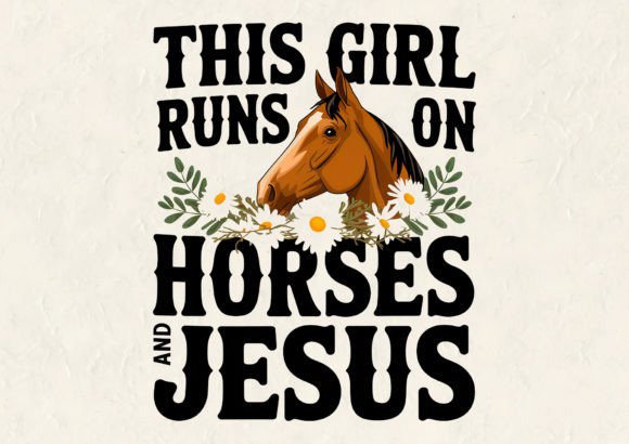 This Girl Runs on Game: A Bold Design for Horse Lovers