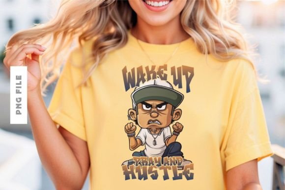 Wake Up T-shirt Design: Your Next Best-Selling Merch Idea
